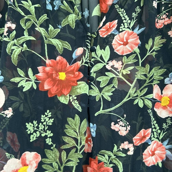 JOIE silk floral blouse - Picture 3 of 5